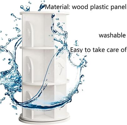 Προσαρμοσμένο λογότυπο Πολυχρωματικό 360 μοίρες περιστρεφόμενο βιβλιοθήκη για την αποθήκευση παιδικών βιβλίων