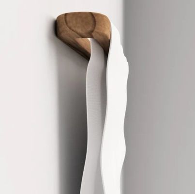 Όπως το αίτημά σας μπάνιο ξύλινο κάλυμμα πετσέτας τοίχος τοποθετημένο μακρύ κρεμάστρο στεγνωτήρα οθόνη ράφι