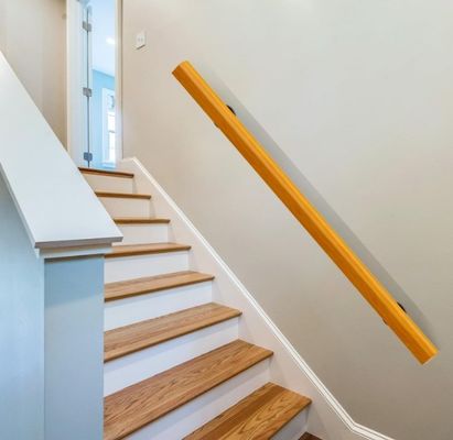 Ασφάλεια εσωτερικών σκάλων Αδιάβροχο κάγκελο 3ft πεύκη χειροπέδες ως το αίτημά σας πλήρες κιτ