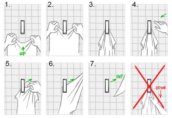 Κλασική ξύλινος φορητής πετσέτας μη αναδιπλούμενο ράφι ξύλινος καρυδιού Αγκώνες όπως το επιθυμείτε