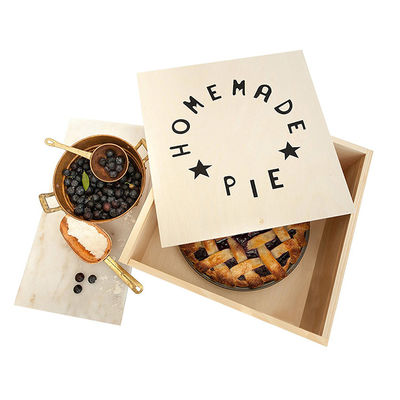 Απλό πολυτελές κουτί φυσικό ακρυλικό ξύλο δώρο ξύλινο ανοιχτό κουτί δώρο κουτί αποθήκευσης με καπάκι