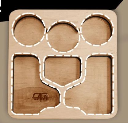 Πολυλειτουργικό δίσκο σερβίρισμα για σνακ και ποτά εξοικονόμηση χώρου καναπέ μπαρ σνακ κουτί