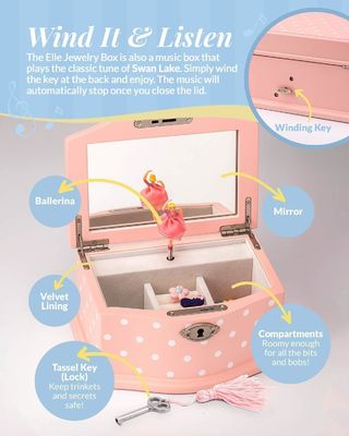 Χειροποίητο κουτί μουσικής για κορίτσια και έφηβους