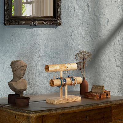 Αναβαθμίστε την οθόνη βραχιόλι σας με το Custom T-bar Bangle Storage Rack και Οργανωτή