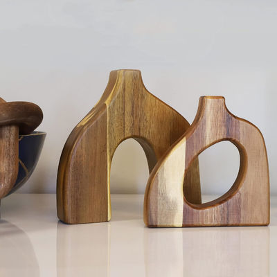 Επετείωση Πεύκα ξύλο Φυτικό Σταθμό Τεταρτημόριο Φλούδα Σταθμός για εσωτερικό κήπο