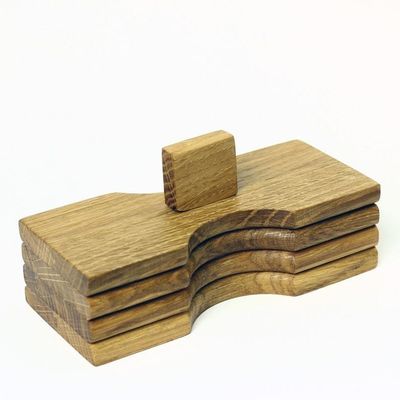 Προσαρμοσμένο βάζο μπαχαρικών με σχήμα υψηλής χωρητικότητας ξύλινο κουτί συσκευασίας μπαχαρικών