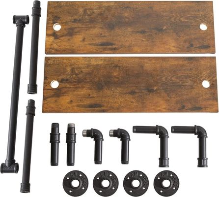 Οικιακή συσκευή οθόνη τοίχου βιβλιοθήκη Βιομηχανικό ράφι σωλήνα για την αποθήκευση γραφείου κουζίνας