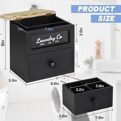 MDF ξύλο προσαρμοσμένο στεγνωτήρα φύλλων στερεό ξύλο κουτί αποθήκευσης