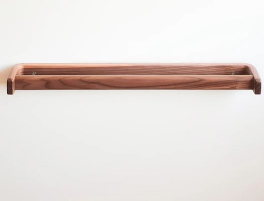 Κρεβάτι πετσέτας μπάνιου χειροποίητο ξύλινο μπαρ πετσέτας Μεγάλο σιδηρόδρομο πετσέτας καρύδας μη αναδιπλούμενο ράφι