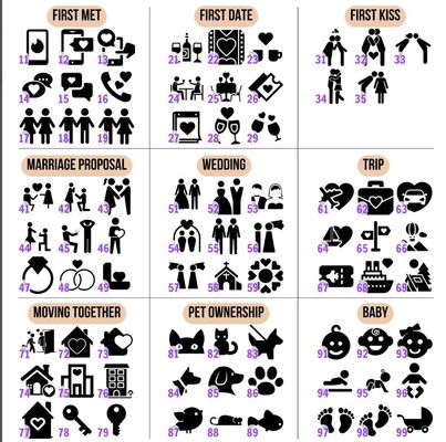 Γυμναστική από ξύλο Προσαρμοσμένη ιστορία αγάπης Χρονοδιάγραμμα διακόσμηση όπως το επιθυμείτε