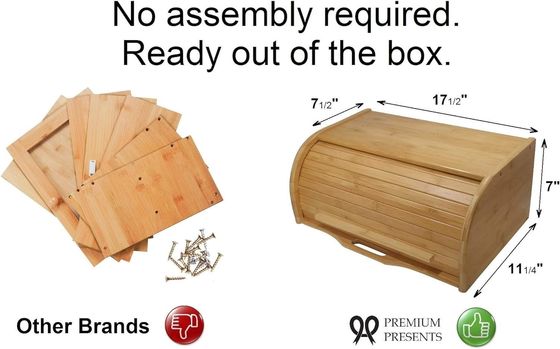 Άλλα Δώρα Εργαλεία Περιβαλλοντικά φιλικό φυσικό μπαμπού Μεγάλο ξύλινο κουτί