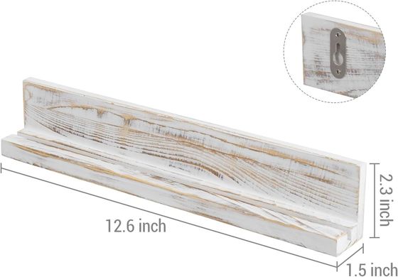 Στον τοίχο λευκό πλυμένο στερεό ξύλο Challenge Coin Holder Τρία στρώματα ξύλινη χειροτεχνία