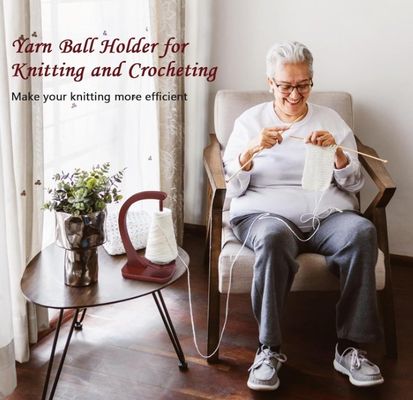 Μηχανισμός στροβιλισμού μαγνητικού μετάλλου Στροβιλιστής ξύλινου νήματος για πλέξιμο και κροσέ