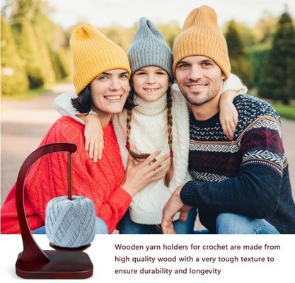 Μηχανισμός στροβιλισμού μαγνητικού μετάλλου Στροβιλιστής ξύλινου νήματος για πλέξιμο και κροσέ