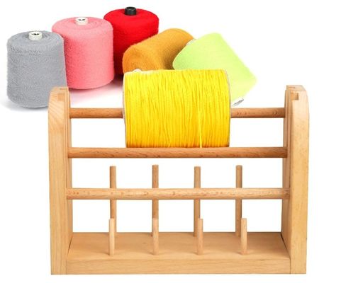 202406 Κρατητής τροχιάς από ξύλινο νήμα Τήχος τροχιάς αποθήκευσης ράφης Στροφή σφαίρας ελκυστήρας συμπαγής