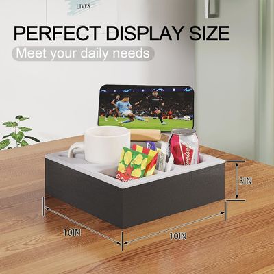 Αδιάβροχο Αντιδιαρροϊκό ξύλινο καναπέ Κρατητή Κύπελλο Τράβηγμα για κρεβάτι καναπέ Οργανωτής χειροποίητο