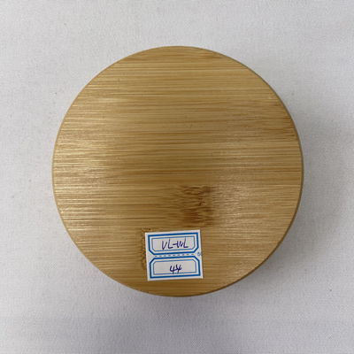 Ξύλινο κάλυμμα 10,9x2,4cm για τα τρόφιμα γυάλινο δοχείο στην επιλογή σας από απλό ή προσαρμοσμένο χρώμα