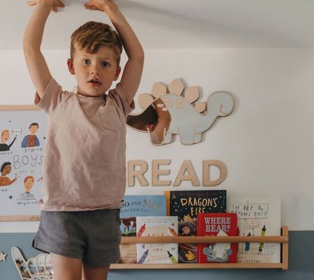 Προσαρμοσμένο λογότυπο ξύλινο δεινόσαυρο σχήμα κάδρο καθρέφτη με ξύλινο πλαίσιο και ξύλινο