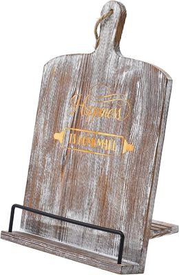 Ξύλινο ράφι ανάγνωσης Γραφείο ημερολογιακό ράφι με στερεό ξύλο και δωρεάν δείγμα