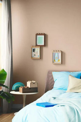 Προσαρμοσμένη παραγγελία αποδέχεται Lego ξύλινο συρτάρι γραφείου 4 σαπούνι Oak κουτί για τα κοσμήματα των παιδιών