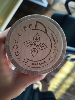 D90 x H112mm Custom Shape ξύλινο βαρέλι Ραστικό σχέδιο για αποθήκευση κόκκων καφέ και τσαγιού