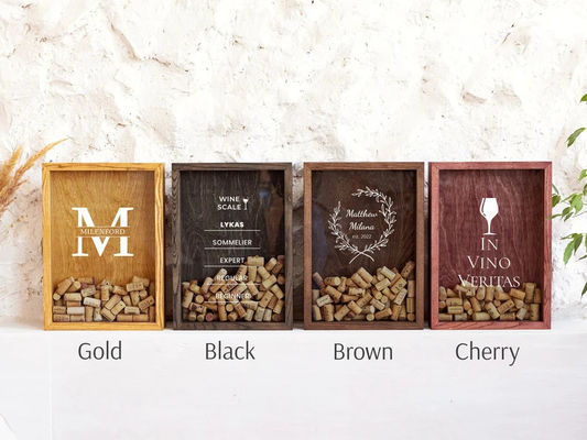 Προσαρμοσμένο ξύλινο κουτί για την επέτειο και το δώρο γάμου