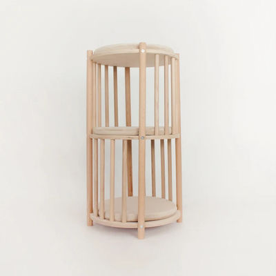 Λειτουργία εξοικονόμηση χώρου Στερεό ξύλο φωλιά γάτας 2ος βαθμός έπιπλα γάτας δέντρο σπίτι γάτας σπηλιά κρεβάτι