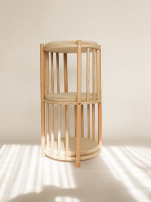 Λειτουργία εξοικονόμηση χώρου Στερεό ξύλο φωλιά γάτας 2ος βαθμός έπιπλα γάτας δέντρο σπίτι γάτας σπηλιά κρεβάτι