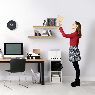 60.96cm x 22.86cm Κεφαλοειδείς πλωτοί συρτάρια σετ από 2 για την υποστήριξη συσκευών κουζίνας