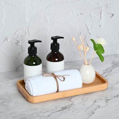 Ζεστό σύγχρονο οργανικό συσσωρευτικό μπαμπού σερβίρισμα δίσκος για τσάι μπολ Δωρεάν δείγμα χρέωση