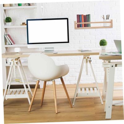 Προσαρμοσμένο λογότυπο ξύλινο κρεμασμένο ράφι για βιβλία και φυτά