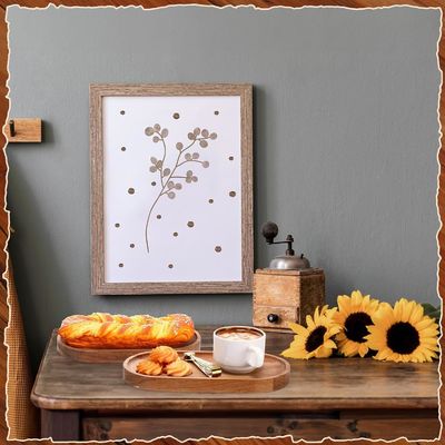 10 ιντσών οβάλ ξύλινο πιάτο με επικάλυψη φυτικού ελαίου και φυσικό χρώμα ξύλου