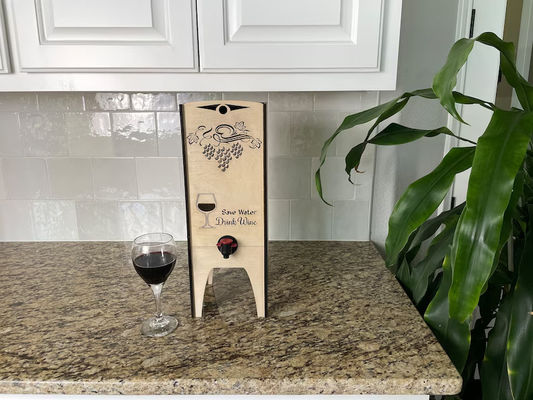 Δείκτης ξύλινου κουτιού κρασιού Σταθμός για πολλαπλά μεγέθη κουτιών χειροποίητος κάλυπτης κουτιού κρασιού