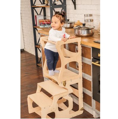 Δείγμα δωρεάν μαθησιακή καρέκλα για παιδικό τραπέζι και πύργο δραστηριότητας