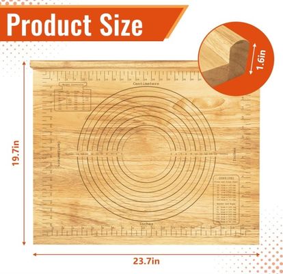 Πίνακας ζαχαροπλαστικής 24x20 Πίνακας πλέξης με μετρήσεις Κοινό μέγεθος ή εξατομικευμένο