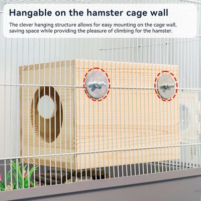 Γειτονιά από ξύλο για μικρά ζώα με σταθερό σχέδιο σε προσιτό κόστος