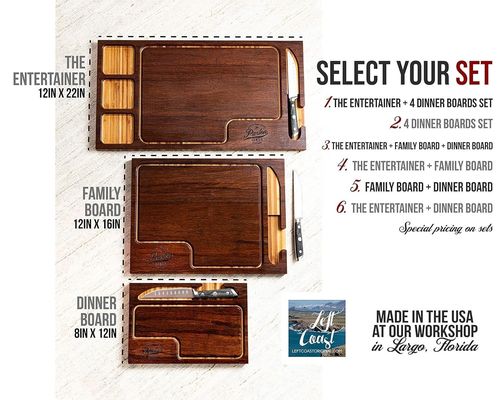 Ξύλινη σανίδα κοπής με αυλή χυμού και μαχαίρι σε απλό χρώμα για όλες τις εποχές