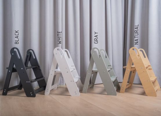 Αποταμιεύστε χώρο ξύλινο μπάνιο παιδιά σκαμπό σκαμπό για παιδιά και ενήλικες ως αίτημα σας