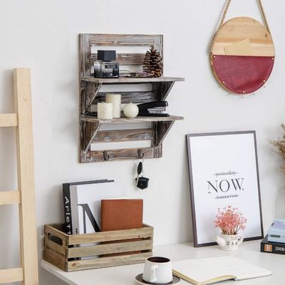 Σύγχρονα έπιπλα καθιστικού ξύλινα τοιχοθετημένα ράφια υψηλή ποσότητα προσαρμοσμένο λογότυπο