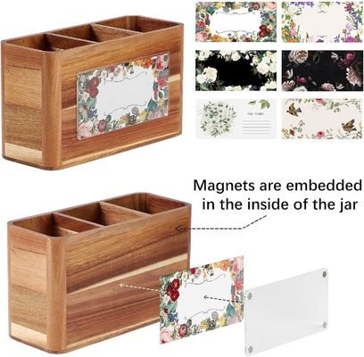 Μεγάλο κάλυμμα για ξύλινα σκεύη από ακάσια για την εκτύπωση κουζίνας