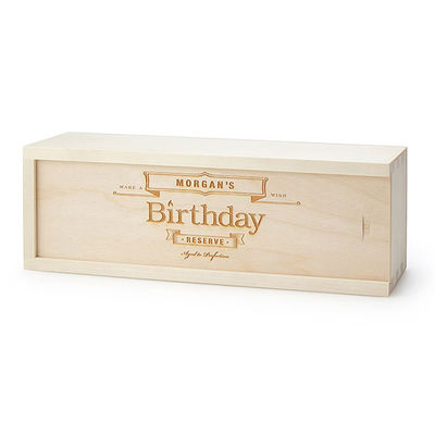 Κλασική κατηγορία Κόκκινο κρασί Κουτί ξύλινη συσκευασία Τύπωση Χειρισμός Άλλοι ορθογώνιοι/ τετράγωνοι/γύρω