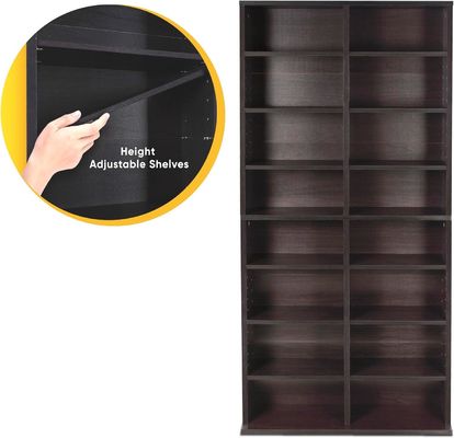 Προσαρμοσμένα 12 ρυθμιζόμενα ράφια και 4 σταθερά ράφια