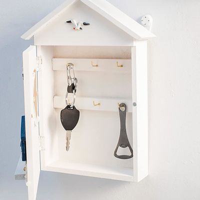 Ξύλινος Ναυτικός Κρεμάστης τοίχος κρεμασμένος διακοσμητικός χειροποίητος κάτοχος κλειδιού για κτίριο γραφείων