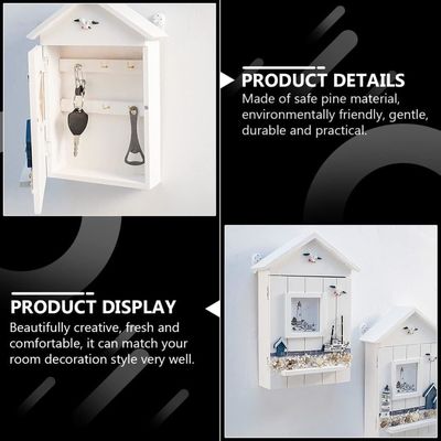 Ξύλινος Ναυτικός Κρεμάστης τοίχος κρεμασμένος διακοσμητικός χειροποίητος κάτοχος κλειδιού για κτίριο γραφείων