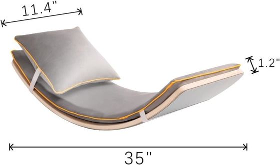 35 ιντσών ξύλινη ισορροπία για παιδιά μικρά παιδιά έφηβοι ενήλικες ξύλινα παιδικά παιχνίδια για παιδιά Montessori μαθησιακά παιχνίδια ροκ