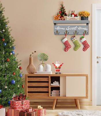 Προσαρμοσμένο σχήμα ξύλινο κάλυμμα κλειδιών τοίχος τοποθέτηση κλειδαριού κρεμάστρα οργανώστε την συλλογή κλειδιών σας