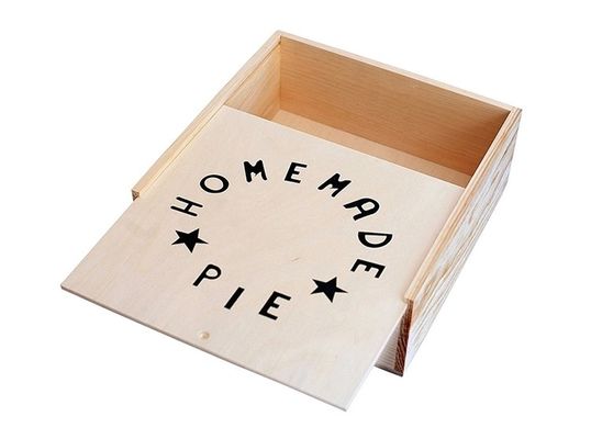 Εποξικό κερί Ακρυλικό κενό πολυτελές ξύλινο κουτί αποθήκευσης Custom Logo Μεγάλο για τέχνη 24 x 19 x 7,5 cm