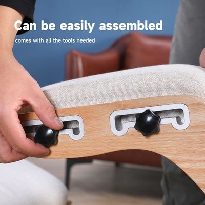 Εμπορεία δώρων Βελτιώστε τη στάση σας με ένα γωνιακό κάθισμα ξύλινη εργονομική κουνιστή καρέκλα