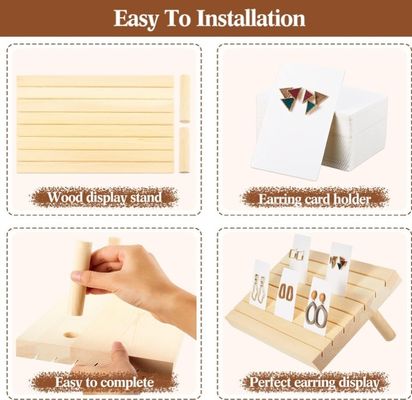 Λειτουργικό πολυλειτουργικό αφετηριό για οργανωμένη εμφάνιση και αποθήκευση κοσμημάτων