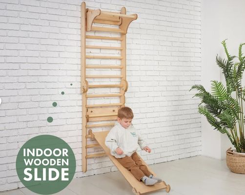 202405 Σουηδική σκάλα 4in1 Παιδικό γυμναστήριο αναρρίχησης με τριγωνικό αναρρίχηση και παιδικό τραπέζι